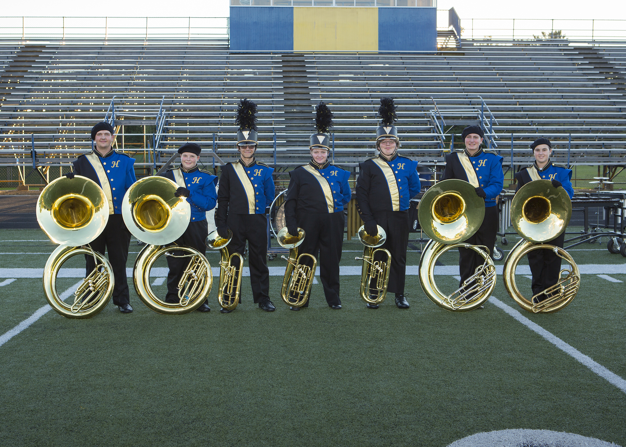 HHS Tubas & Baritones 2016