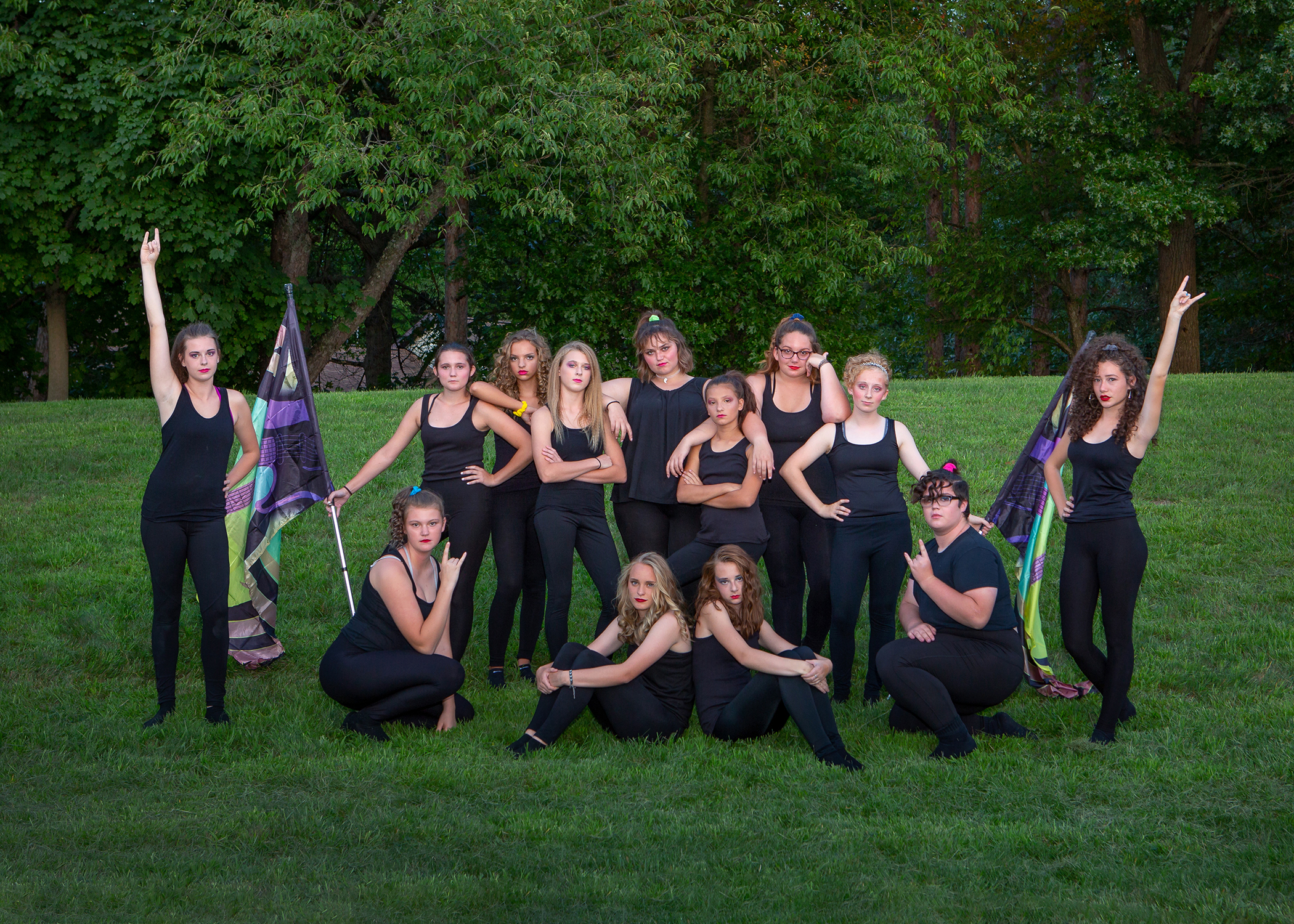 HHS Colorguard 2018