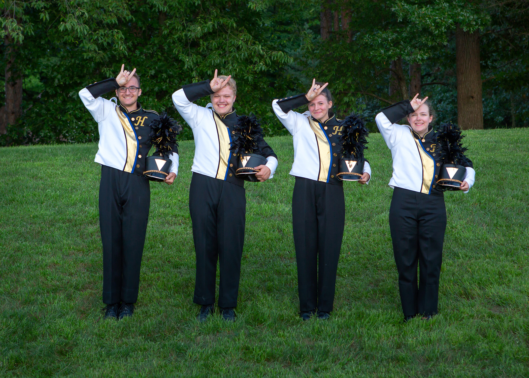 HHS Drum Majors 2018