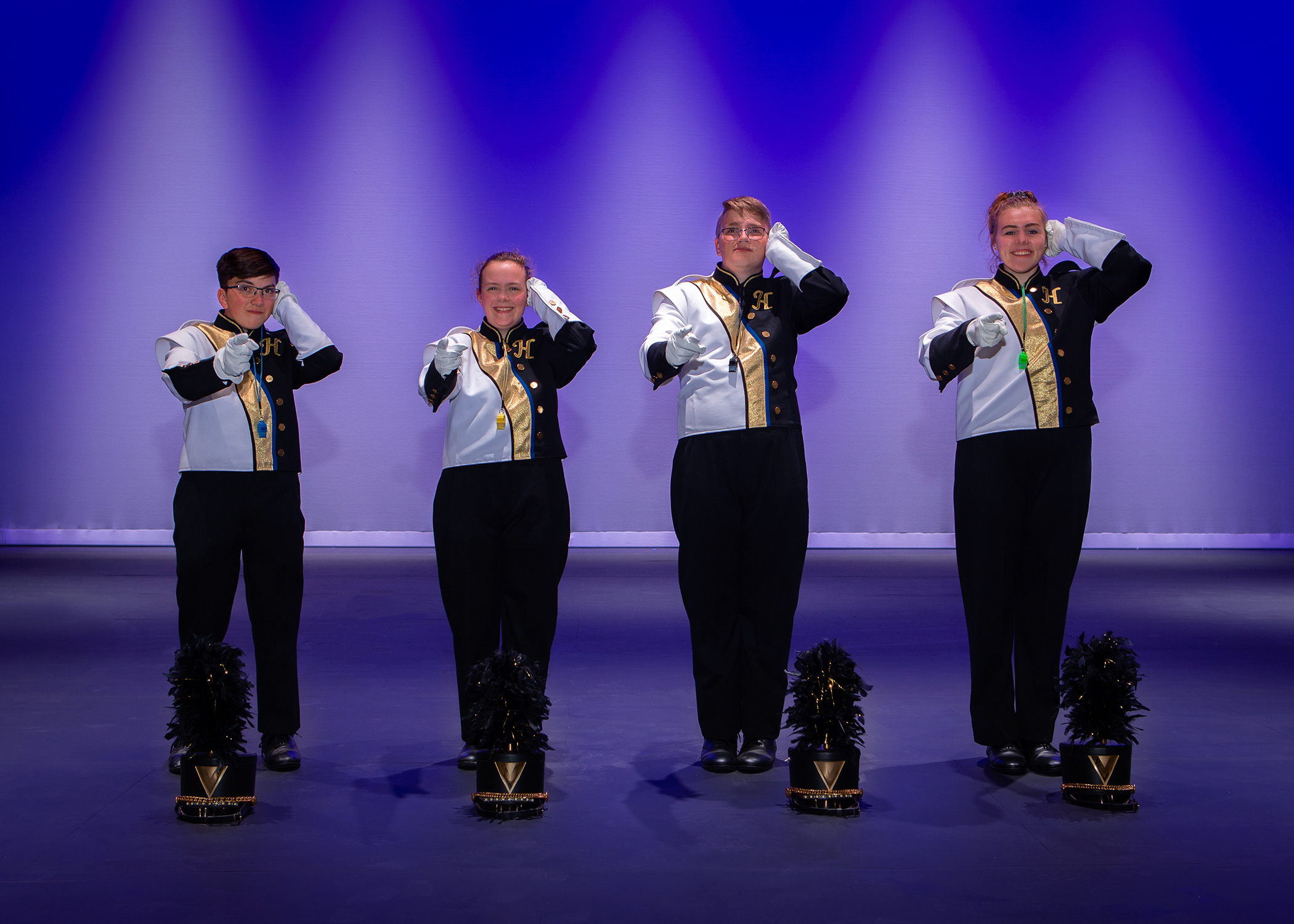 HHS Drum Majors 2019