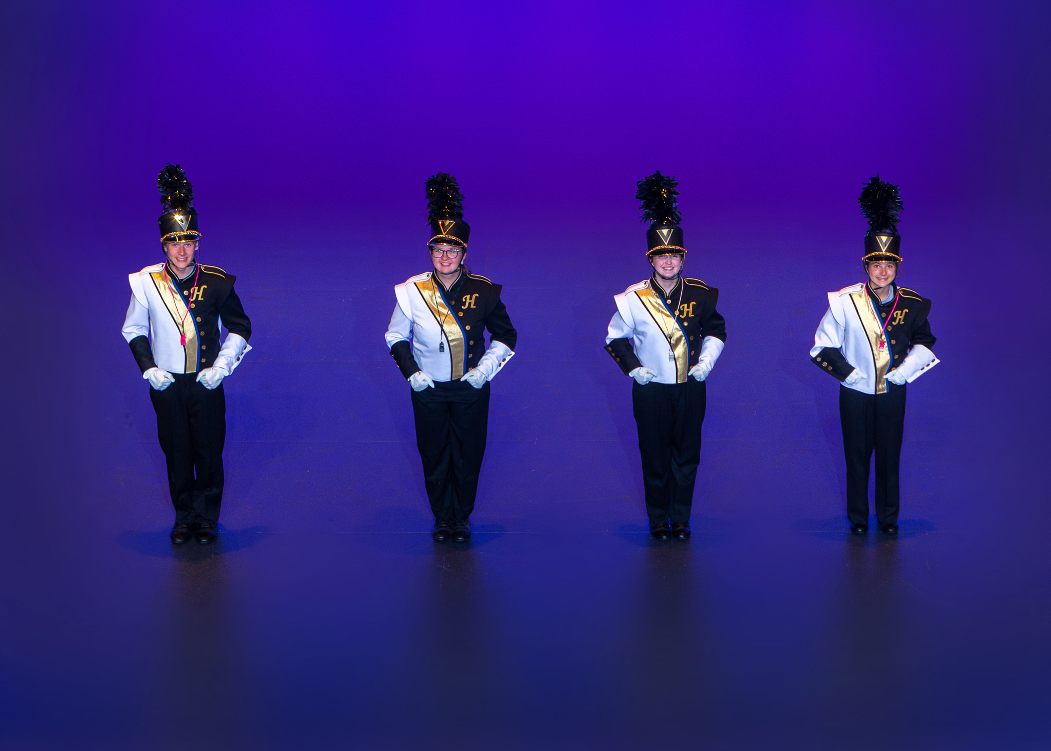 HHS Drum Majors 2022
